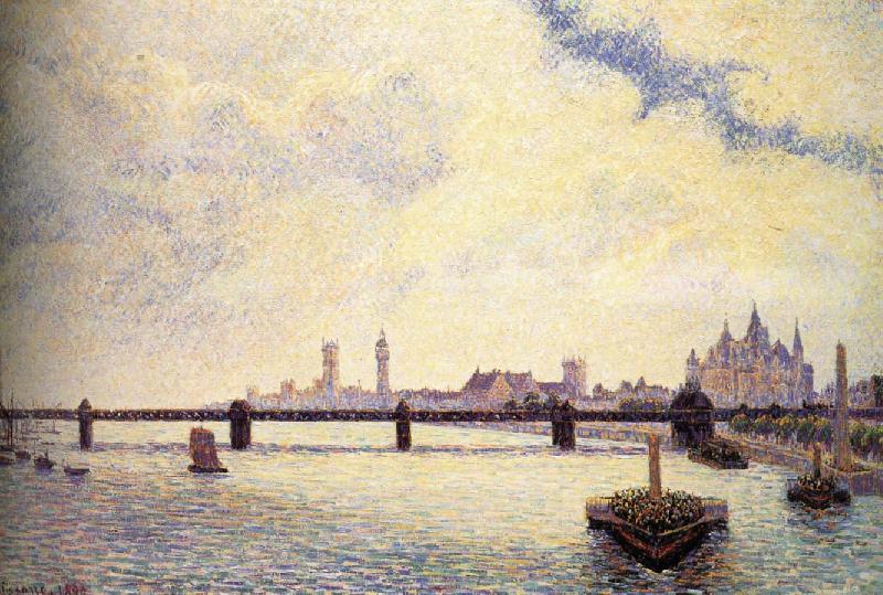 Camille Pissarro London Bridge China oil painting art